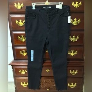 OLD NAVY sz 16 Extra High Rise Rockstar Super Skinny NWT